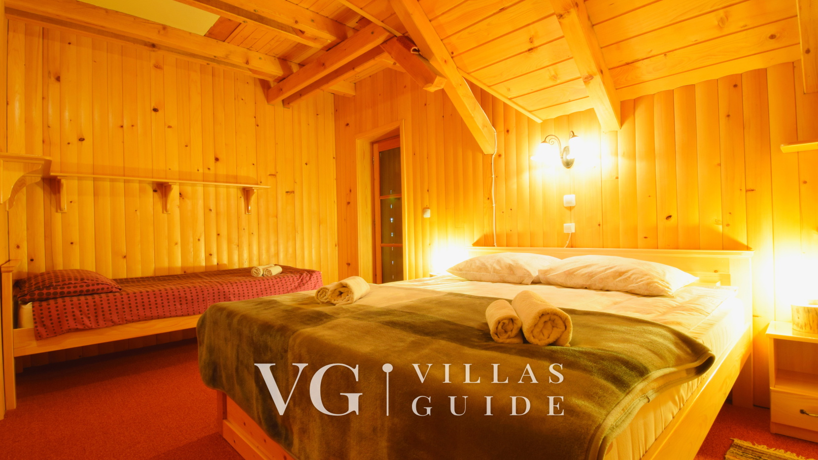 Villa Luxury Love Chalet Spavaća soba