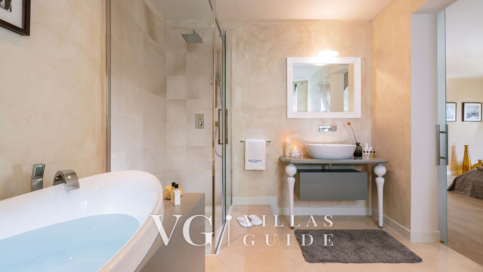 Villa Ginevra Badezimmer