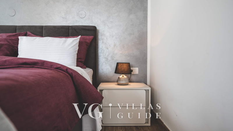 Luxury Villa Mihaela heated pool&beachfront&pet friendly Bedroom