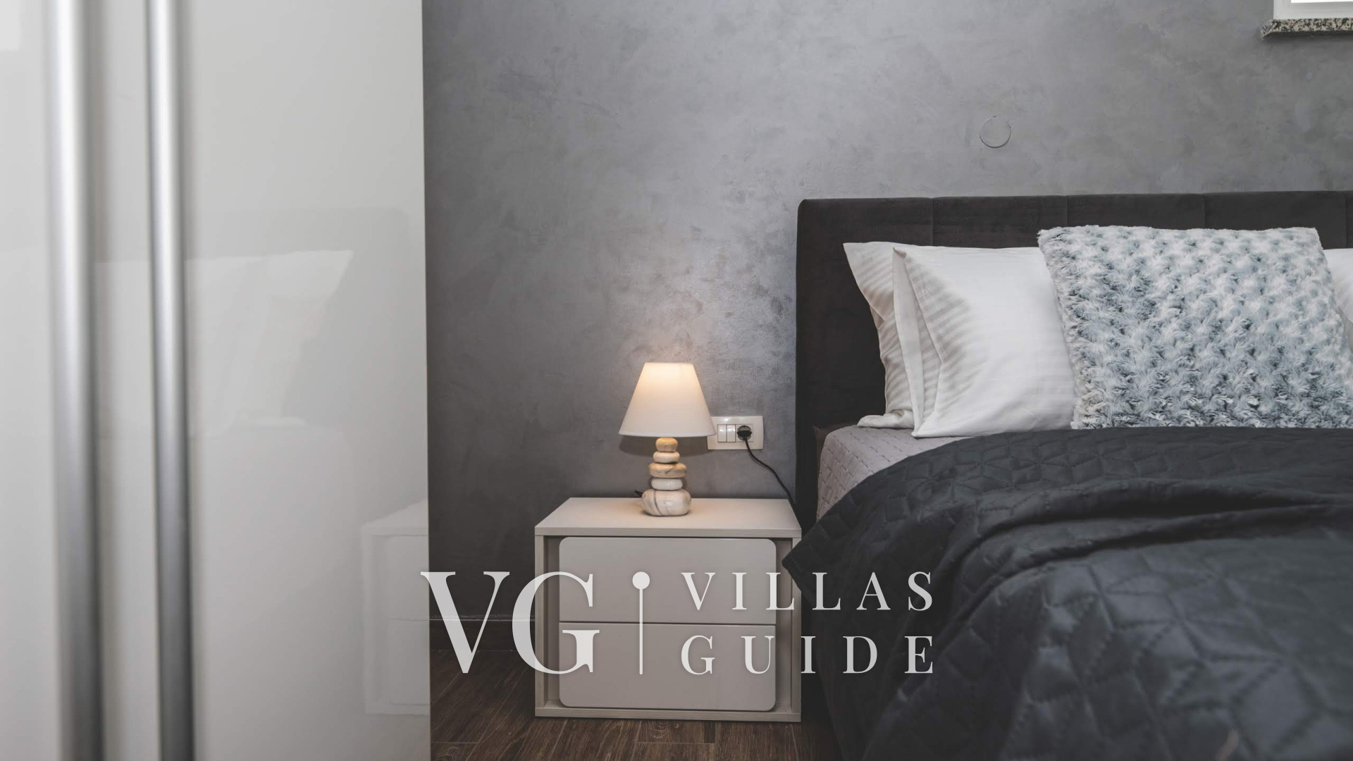 Luxury Villa Mihaela heated pool&beachfront&pet friendly Schlafzimmer