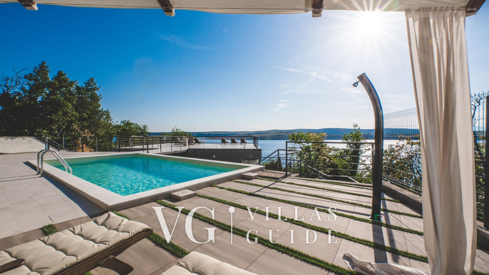 Luxury Villa Mihaela heated pool&beachfront&pet friendly Pool