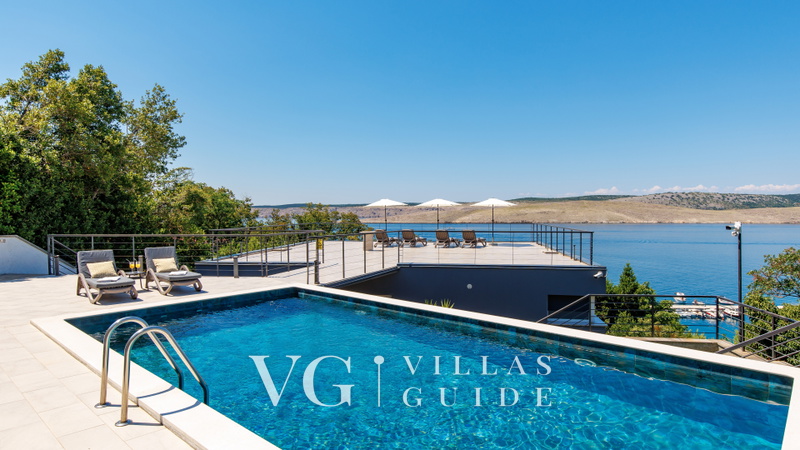 Luxury Villa Mihaela heated pool&beachfront&pet friendly Bazen