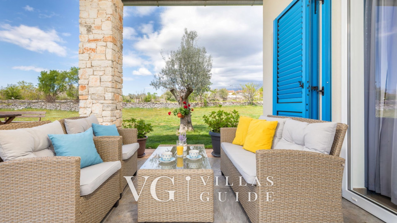 Villa Gajana 2 Dvorište i vanjski dio objekta