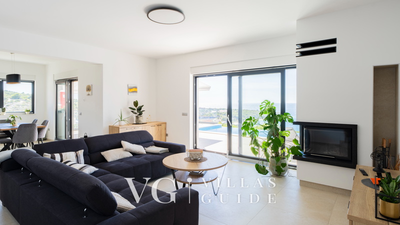 Villa Infinity View Wohnzimmer