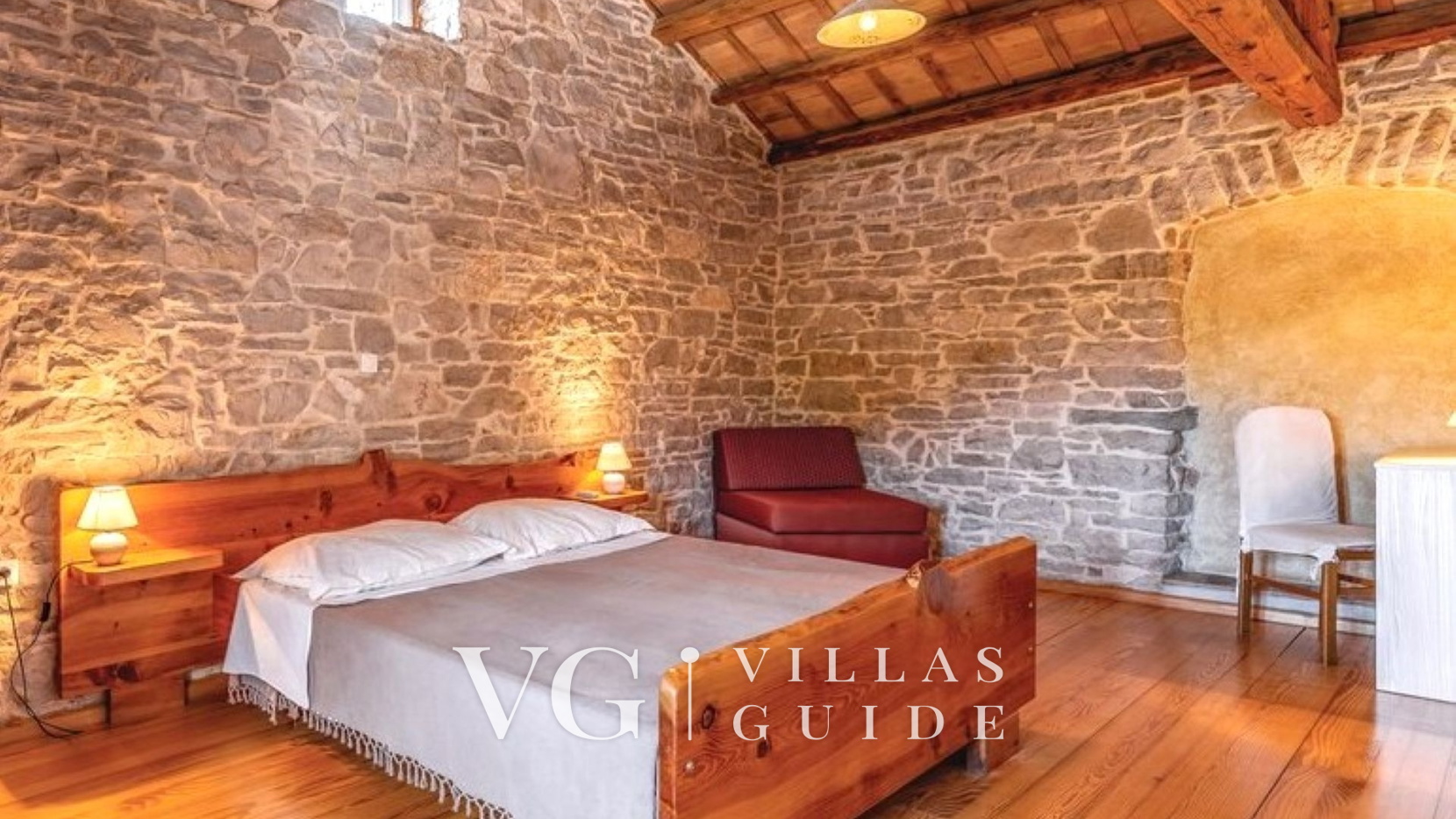 Villa Tancabelka Camera da letto