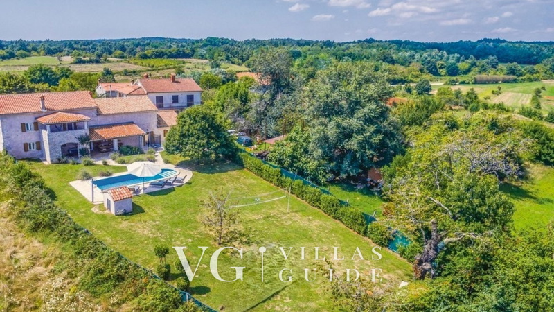 Villa Tancabelka Garden and property exterior