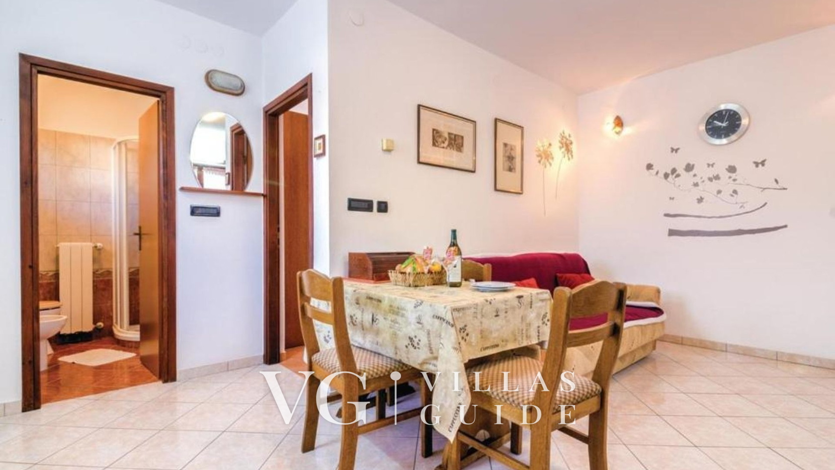 Apartment Biserka 2 Wohnzimmer