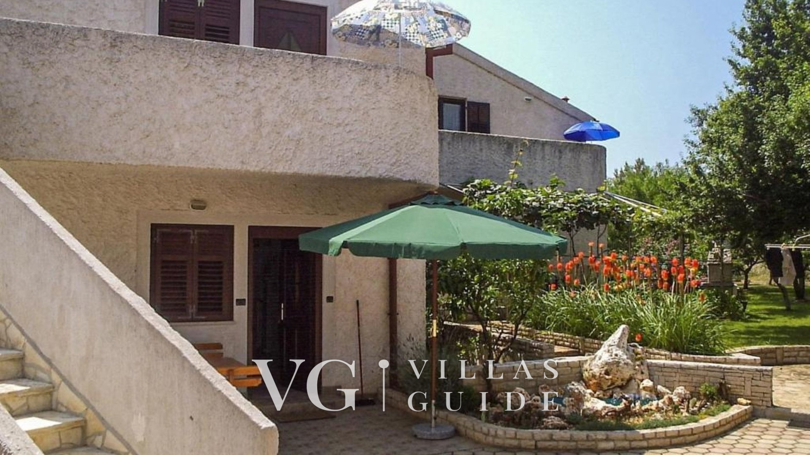 Apartment Biserka 2 Garten und Außenbereich