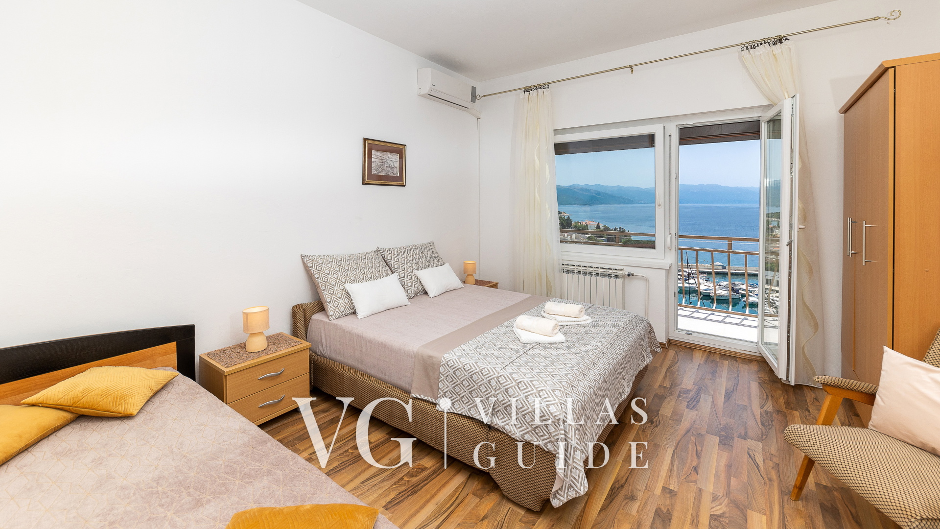 Apartman Vesna beach front&100m near sea Spavaća soba