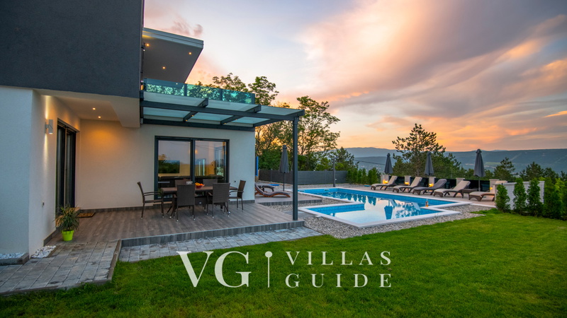 Villa Luxury-Grubine-Makarska Garden and property exterior