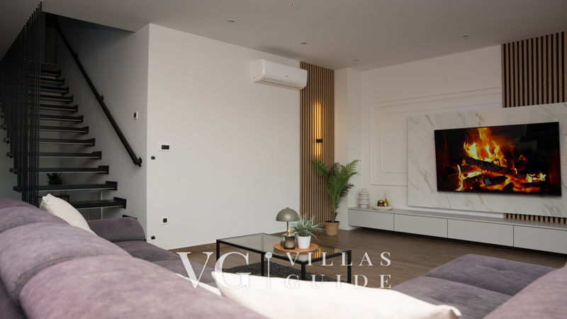 Villa Luxury-Grubine-Makarska Living room