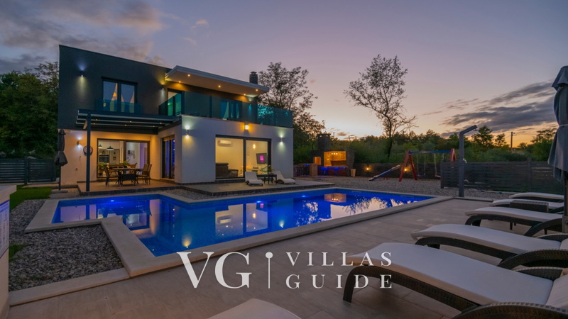 Villa Luxury-Grubine-Makarska Garden and property exterior