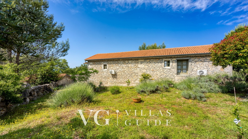Villa Menta 1 - indigenous stone house Dvorište i vanjski dio objekta