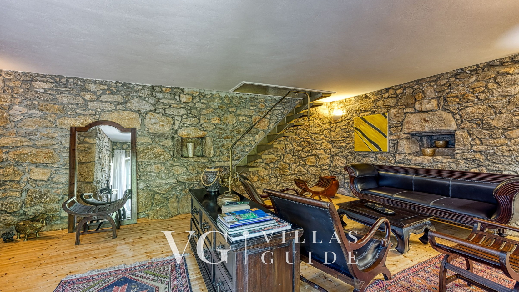 Villa Menta 1 - indigenous stone house Dnevni boravak