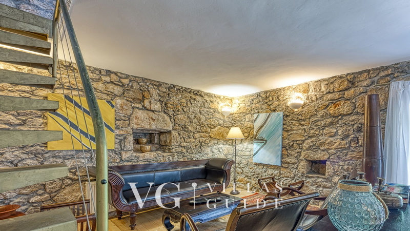 Villa Menta 1 - indigenous stone house Dnevni boravak
