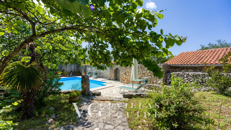 Villa Menta 1 - indigenous stone house Dvorište i vanjski dio objekta