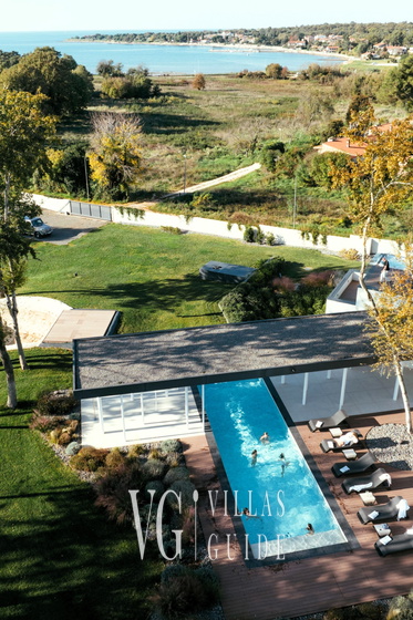 Villa Calvia Crispinilla Garten und Außenbereich