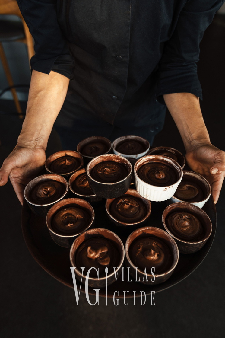 Villa Calvia Crispinilla Küche