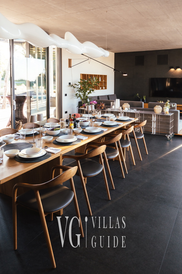 Villa Calvia Crispinilla Küche