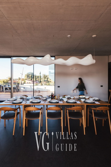 Villa Calvia Crispinilla Küche