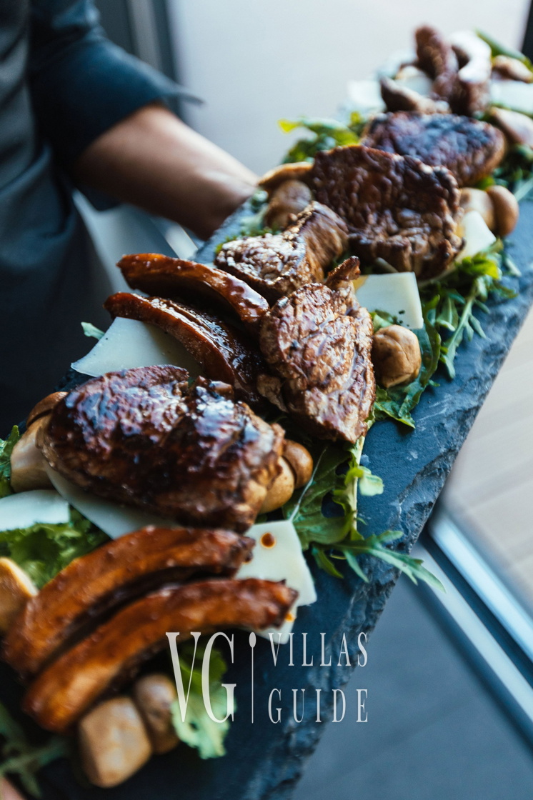 Villa Calvia Crispinilla Küche