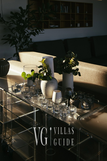 Villa Calvia Crispinilla Küche