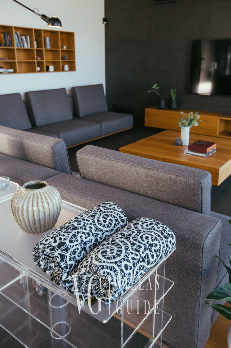 Villa Calvia Crispinilla Wohnzimmer