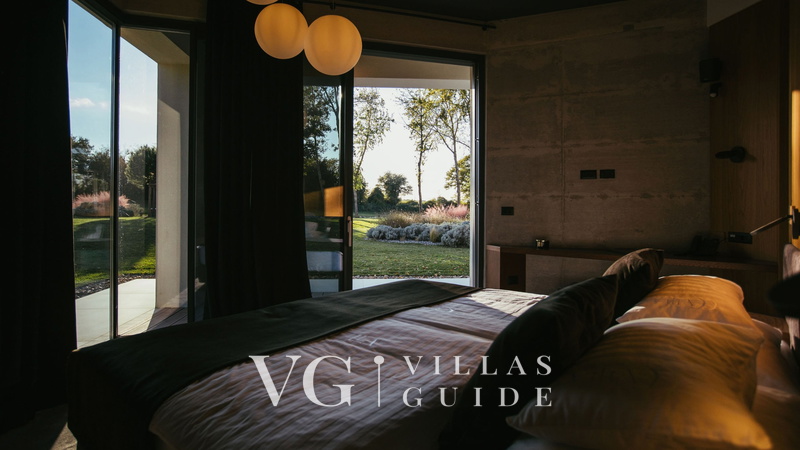 Villa Calvia Crispinilla Schlafzimmer