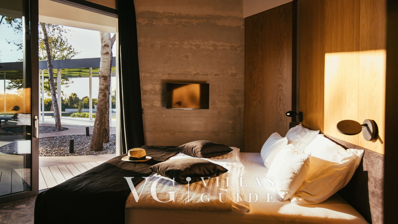 Villa Calvia Crispinilla Schlafzimmer