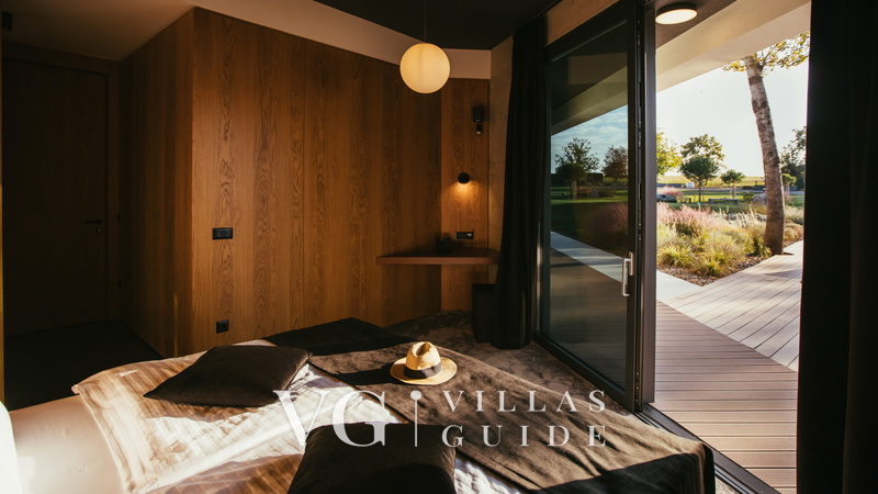 Villa Calvia Crispinilla Schlafzimmer