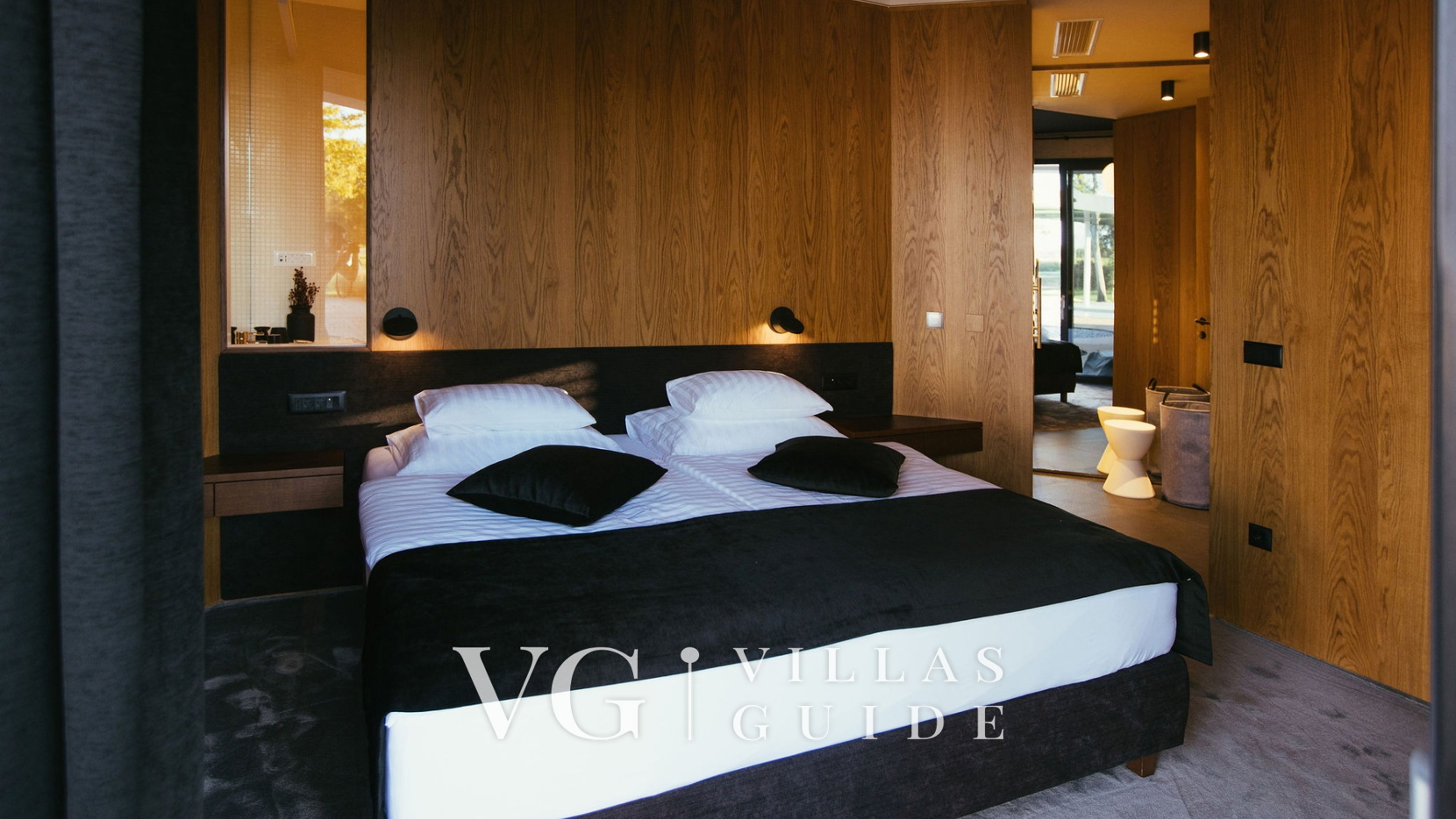 Villa Calvia Crispinilla Schlafzimmer