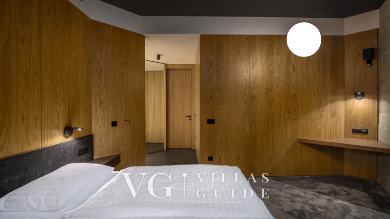 Villa Calvia Crispinilla Schlafzimmer