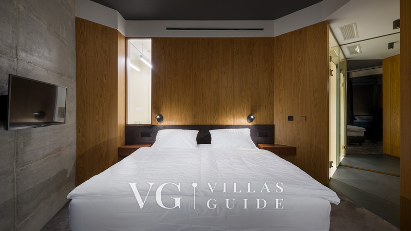 Villa Calvia Crispinilla Schlafzimmer