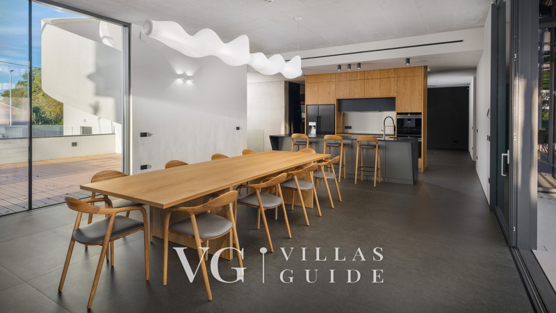 Villa Calvia Crispinilla Küche