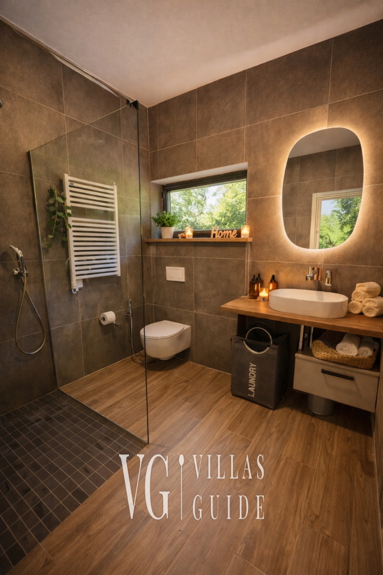 Luxury Villa Draga s Pearl with pool&near sea Bagno