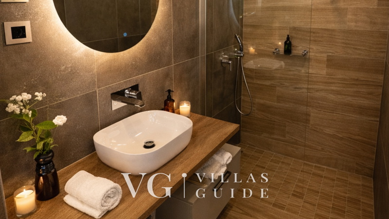 Luxury Villa Draga s Pearl with pool&near sea Bagno