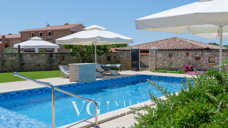 Villa Milena Vodnjan Dvorište i vanjski dio objekta