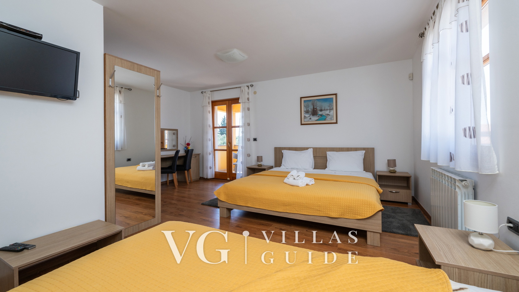 Villa Doris Camera da letto