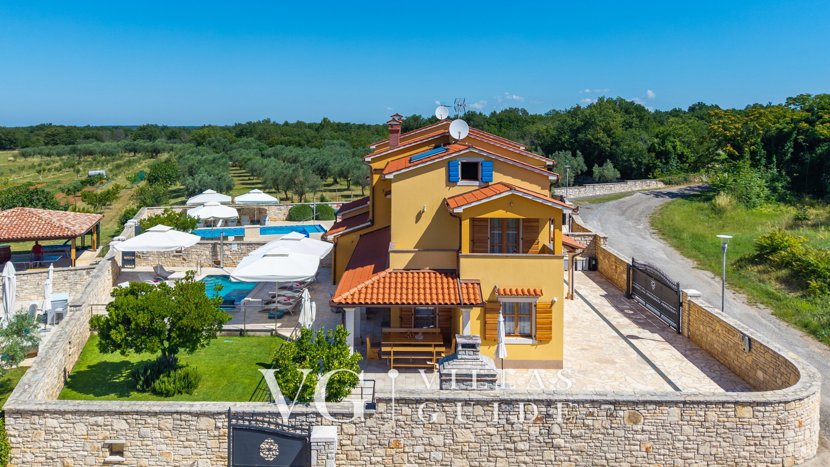 Villa Doris Giardino e esterni della proprietà