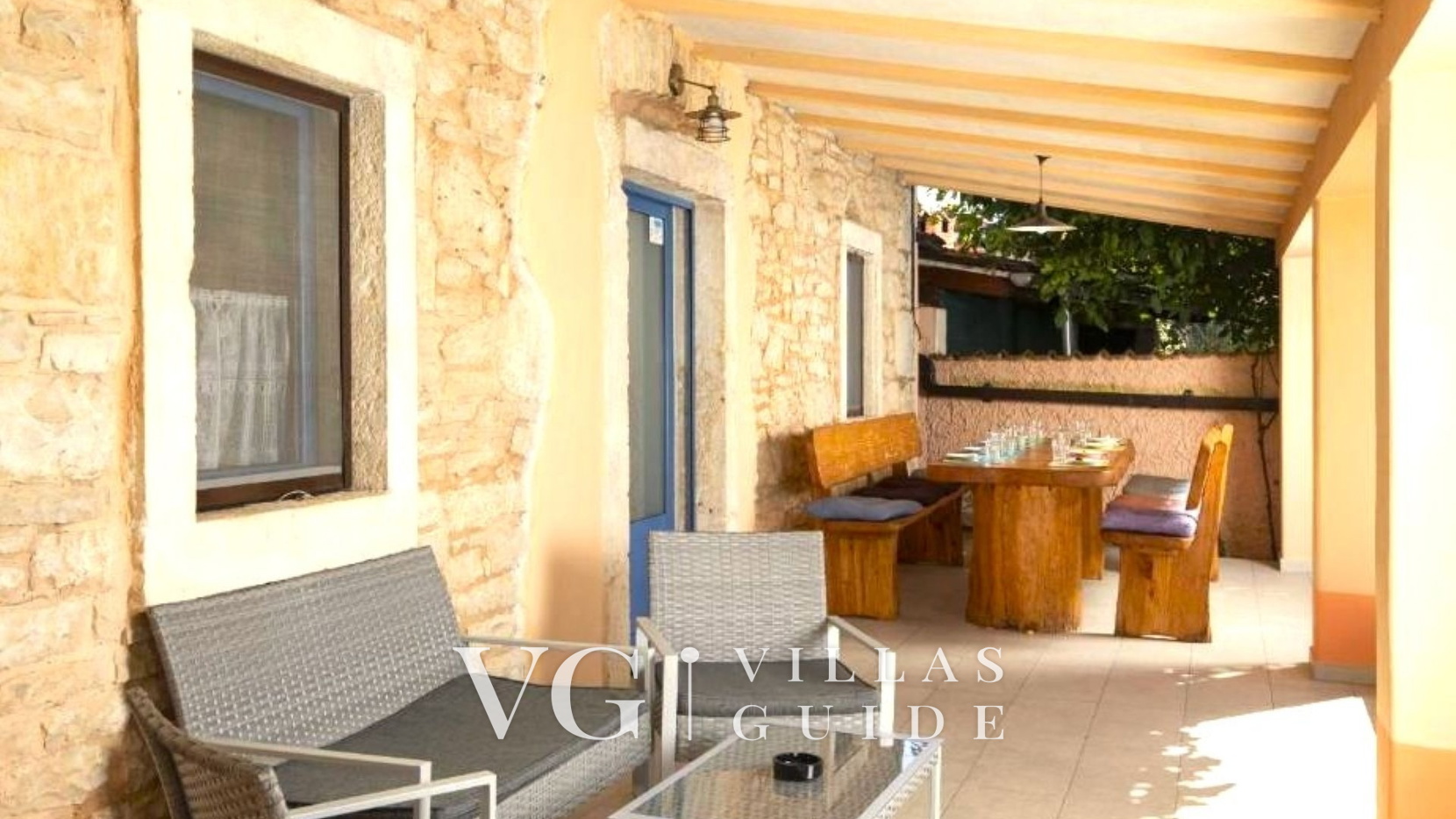 Villa Katarina Garten und Außenbereich