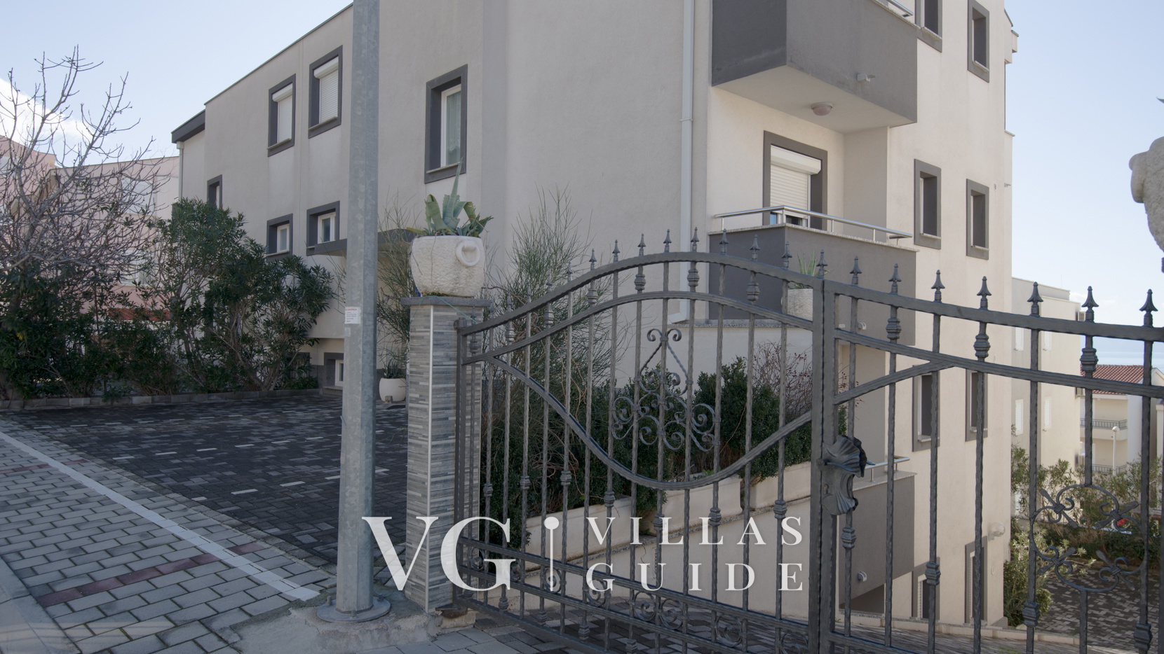 Apartman Niko Garten und Außenbereich