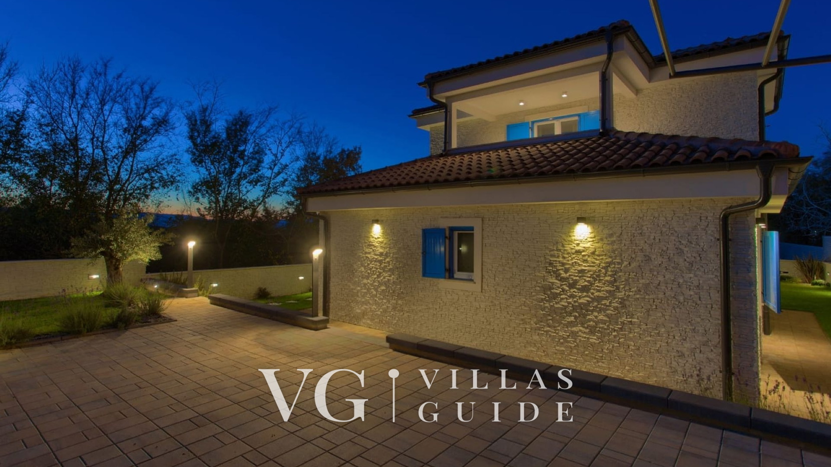 Villa Valle Garden and property exterior