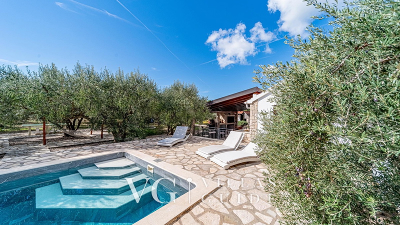 Holiday Home Ivan with heated pool Bazen