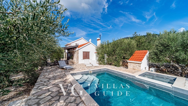 Holiday Home Ivan with heated pool Bazen