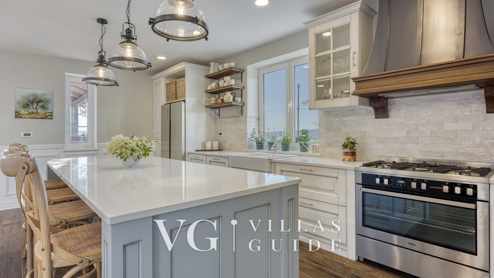 Luxury Villa Emily with Pool&sea view&pet friendly Opatija Cucina