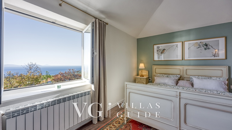 Luxury Villa Emily with Pool&sea view&pet friendly Opatija Camera da letto