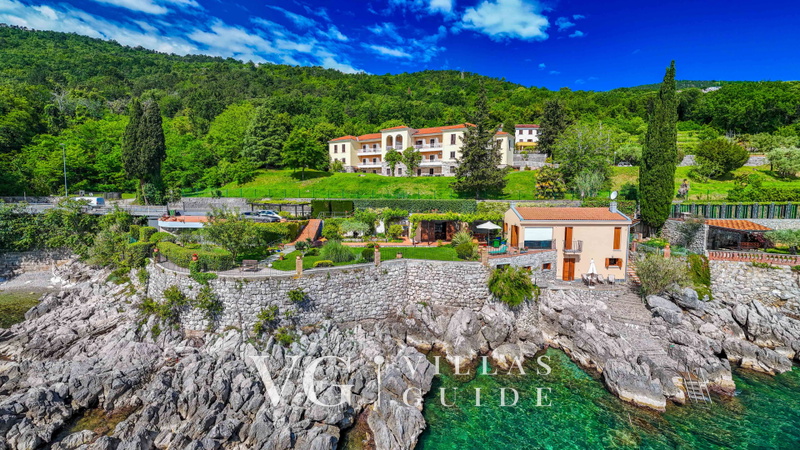 Villa Perfect house with blue view&beachfront Opatija Dvorište i vanjski dio objekta