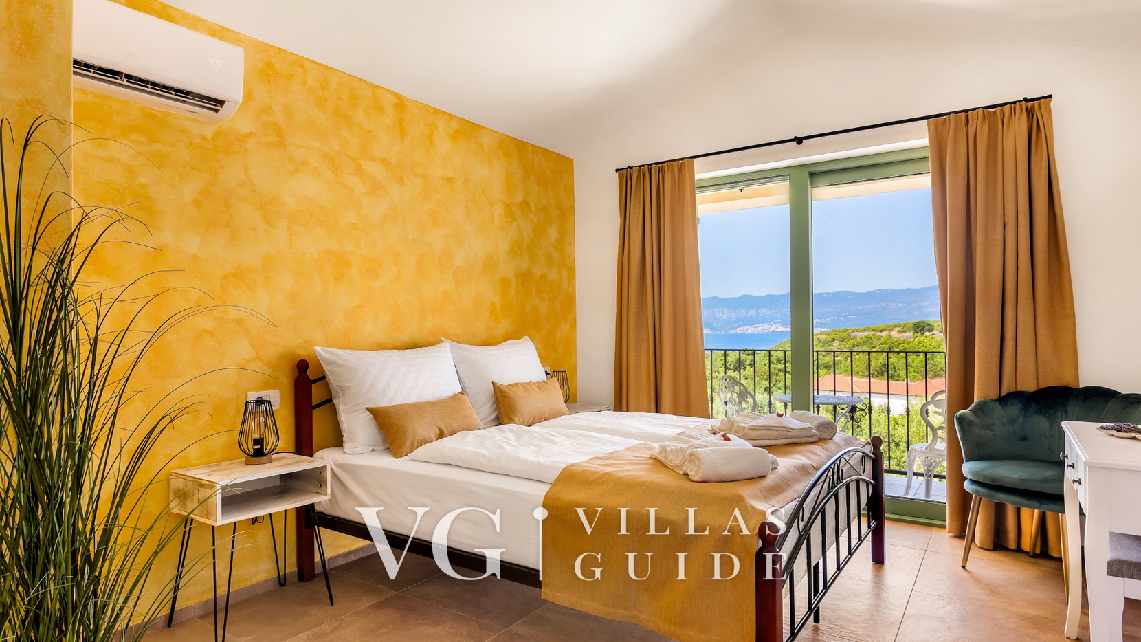 Villa Isla Blue 1  heated pool&welness Krk Bedroom