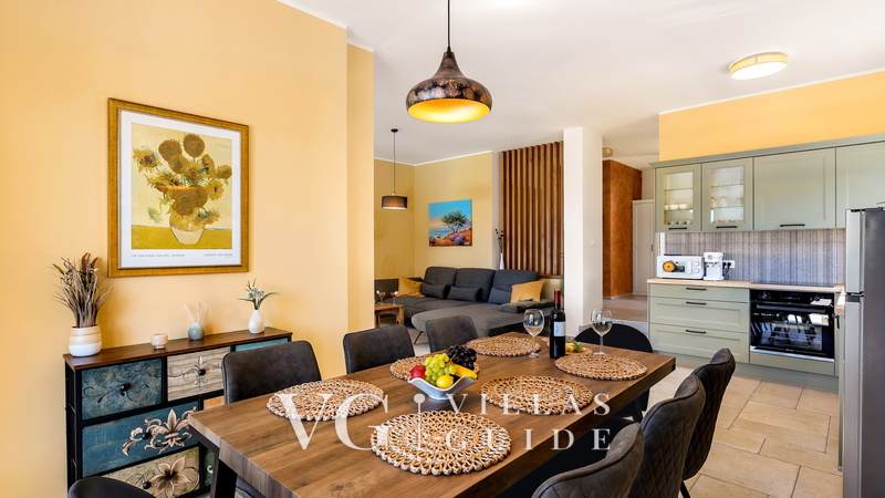 Villa Isla Blue 2 heated pool&welness Krk Living room