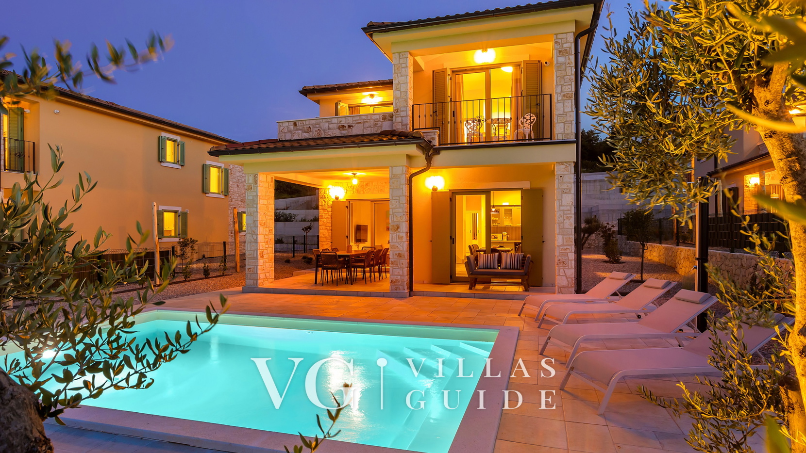 Villa Isla Blue 2 heated pool&welness Krk Pool